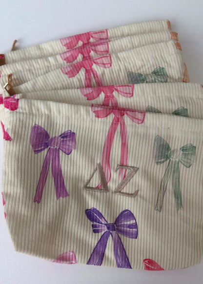 Cosmetic Bow Bag