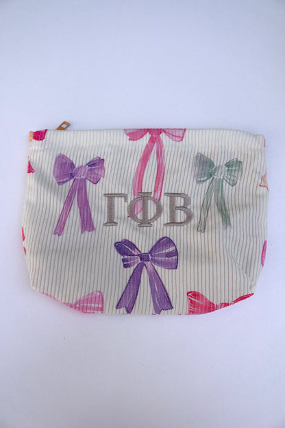 Cosmetic Bow Bag