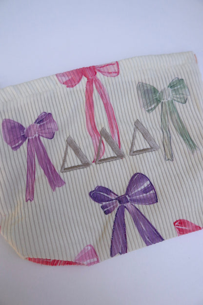 Cosmetic Bow Bag