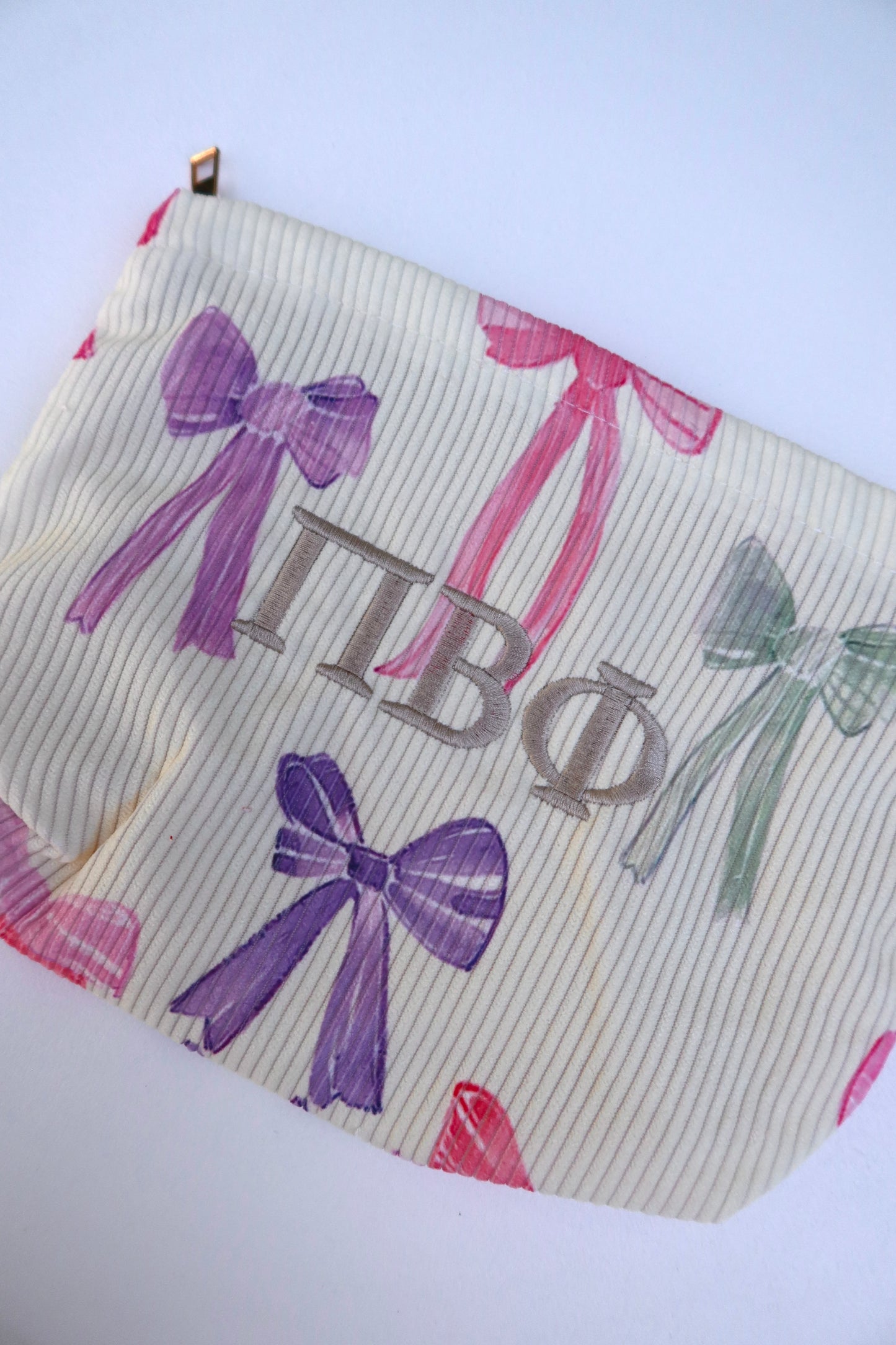 Cosmetic Bow Bag