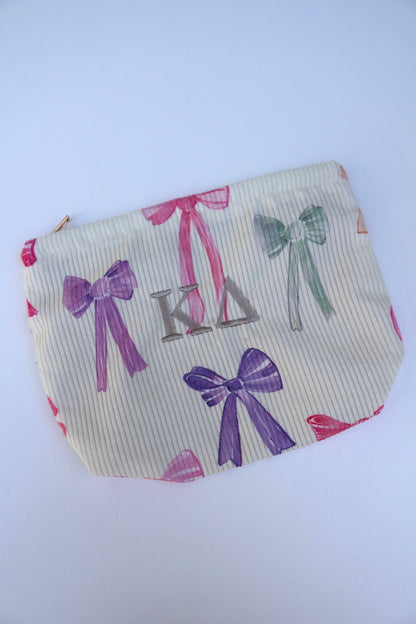 Cosmetic Bow Bag