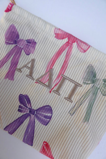 Cosmetic Bow Bag