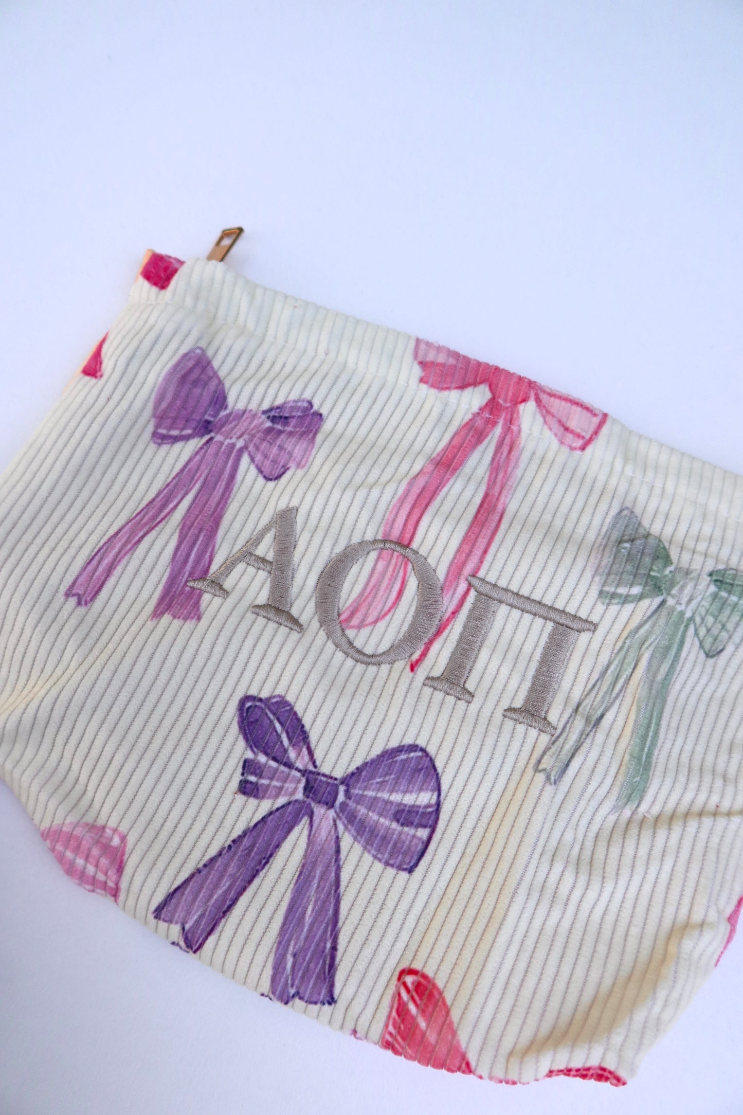 Cosmetic Bow Bag