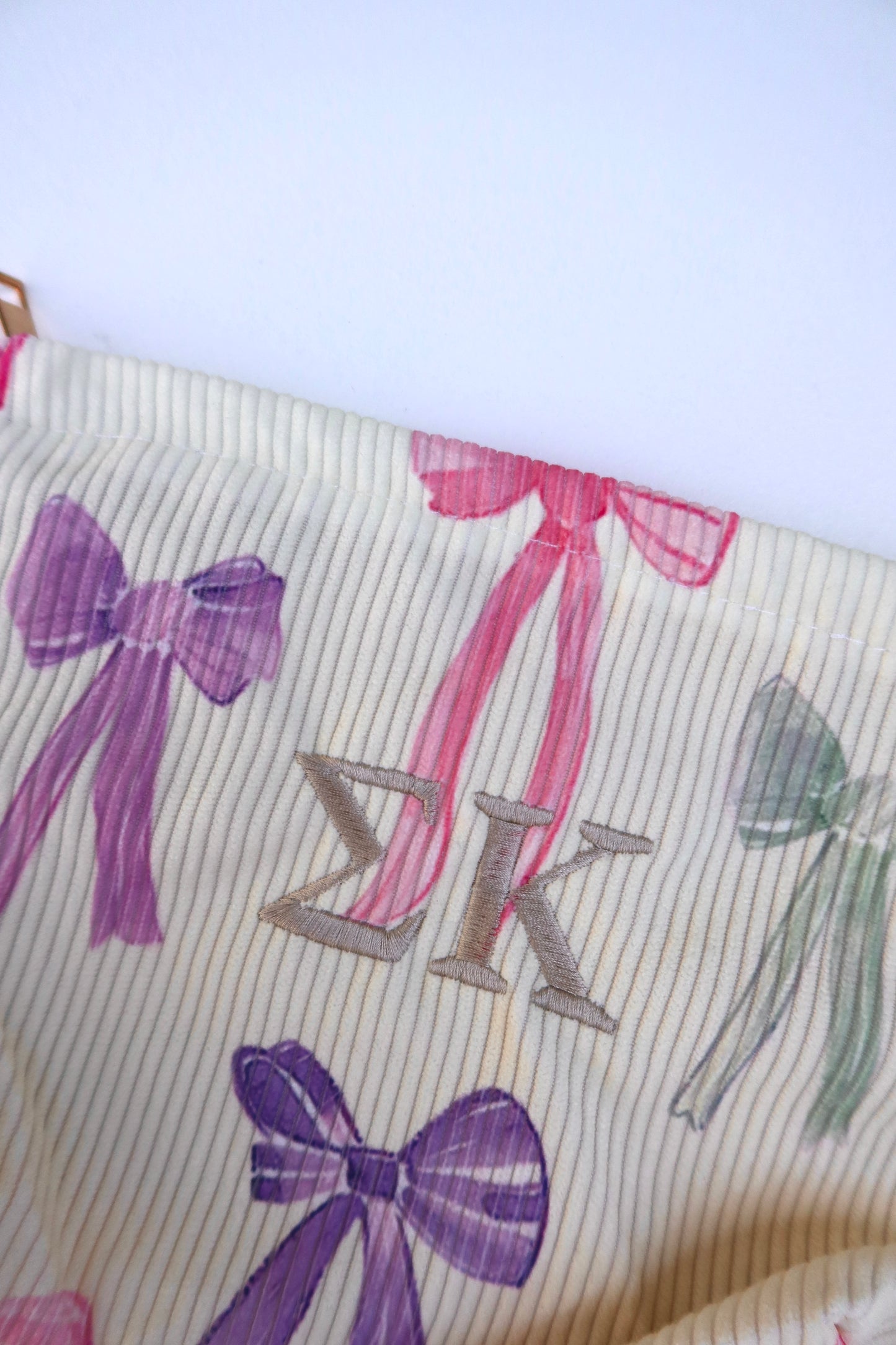 Cosmetic Bow Bag